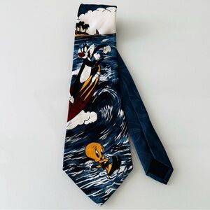 Looney Tunes Surfing Tie